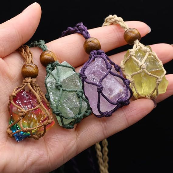 Power gem necklace